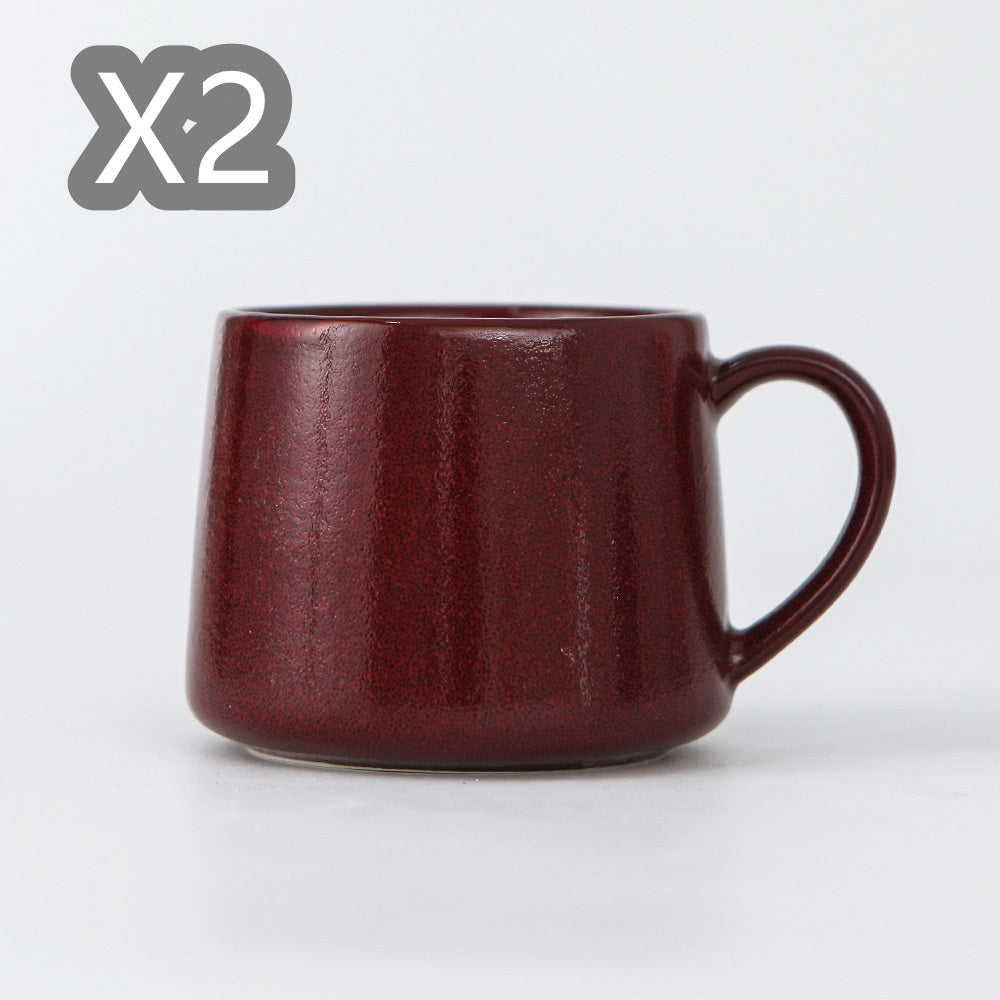 Glazed Ceramic Mug – European Style (10 oz)