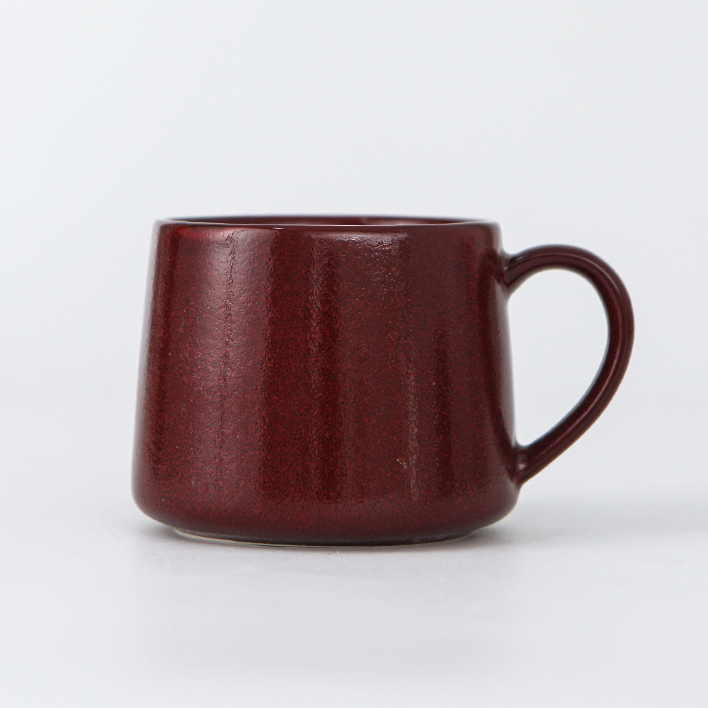 Glazed Ceramic Mug – European Style (10 oz)