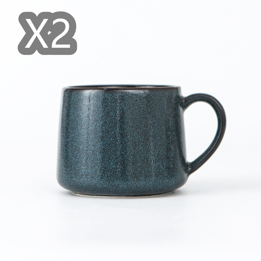 Glazed Ceramic Mug – European Style (10 oz)