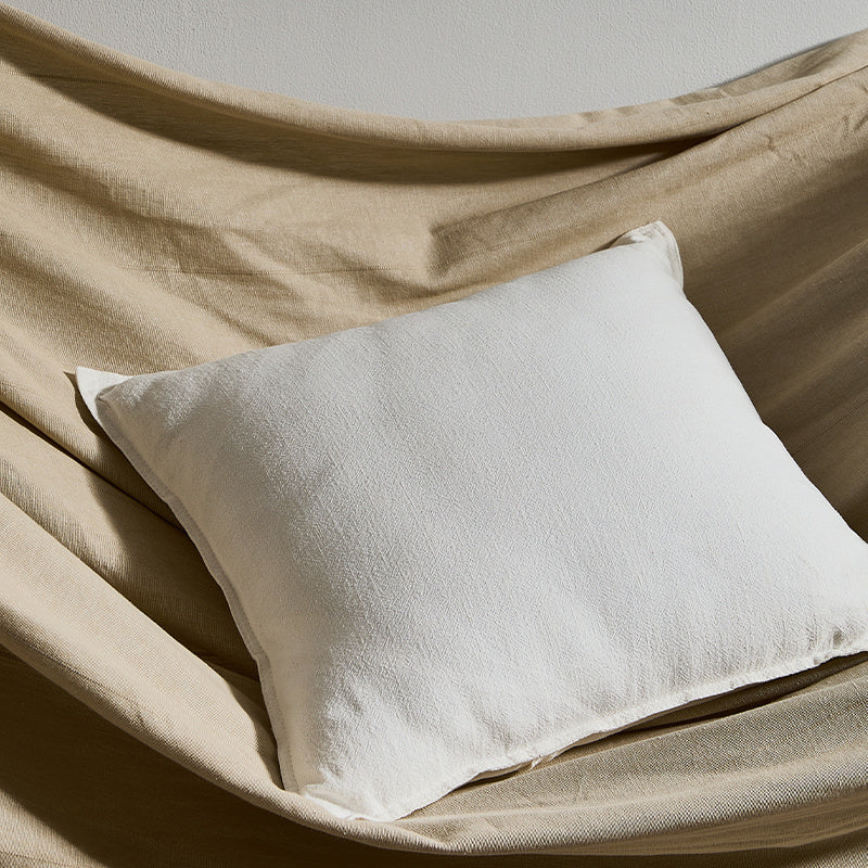 Linen & Cotton Pillow Cover – Modern Rustic Style