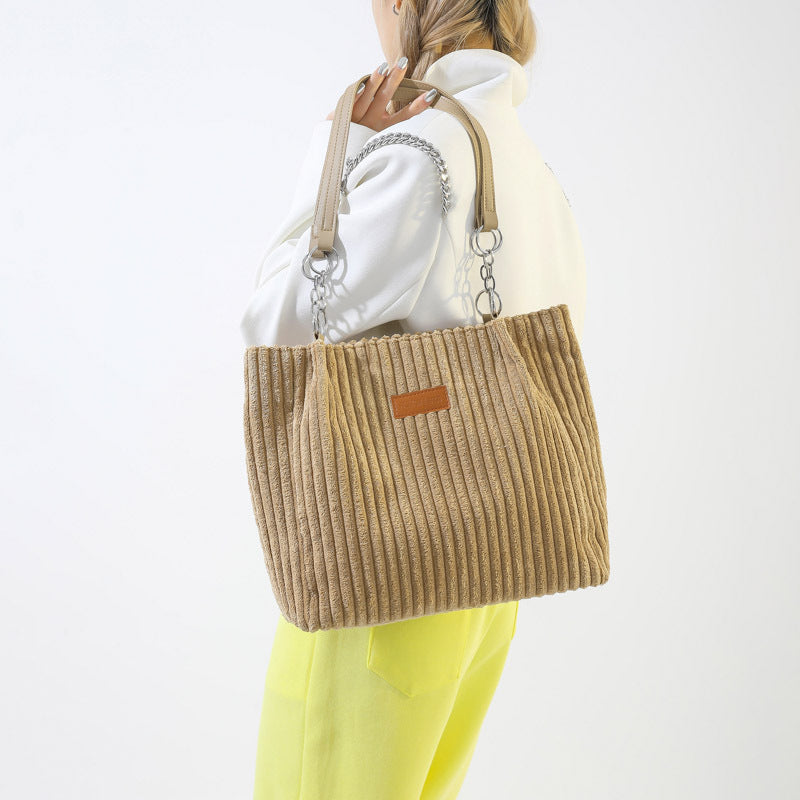 Large Capacity Tote Bag — Chic Everyday Carryall