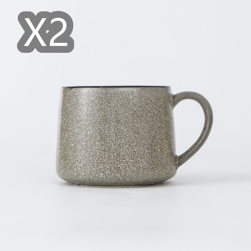 Glazed Ceramic Mug – European Style (10 oz)